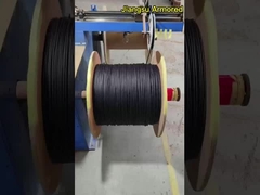 Linea di produzione di giacche nere con cavo in fibra corazzata