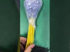 Come inserire il cavo in fibra nel manicotto espandibile come occhiello di trazione