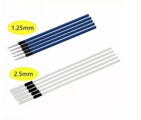 Gli strumenti di pulizia di una fibra ottica di volta che puliscono i bastoni per il connettore della fibra di 1.25mm 2.5mm