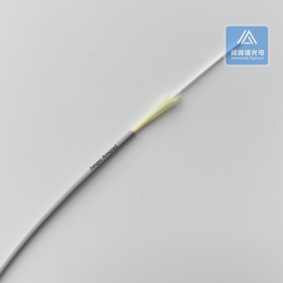 3.0mm Multi Mode Fiber Optic Cable For Home Internet Connection Grey