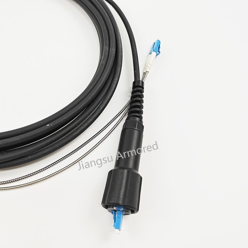 2F SM Armored Fiber Optic Patch Cable 30m CPRI 5.0mm Lszh Patch Cable BBU RRU PDLC