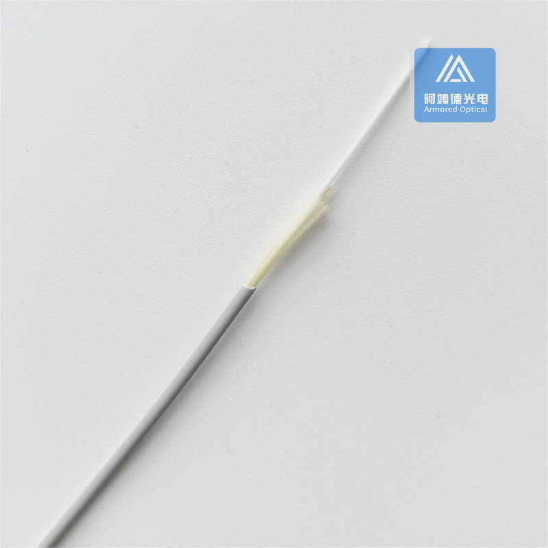 3.0mm Multi Mode Fiber Optic Cable For Home Internet Connection Grey