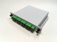 Separatore ottico dello SpA di inserzione di carta della cassetta, 1X8 separatore della fibra ottica del porto SCAPC