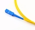 Simplex a fibra ottica di singolo modo del cavo di toppa dello Sc UPC dello Sc del PVC LSZH